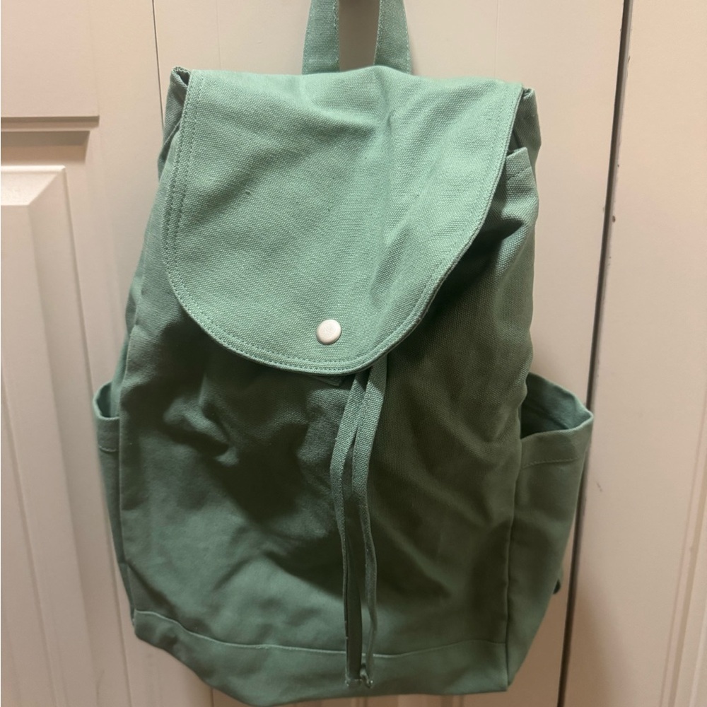 Sage Canvas Backpack